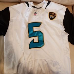 White Bortles Jacksonville Jaguars Jersey size 48